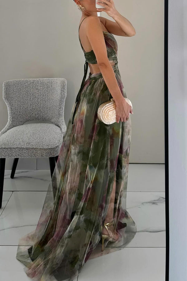 Vaëlia | Upea kukkakuosis maxi-mekko