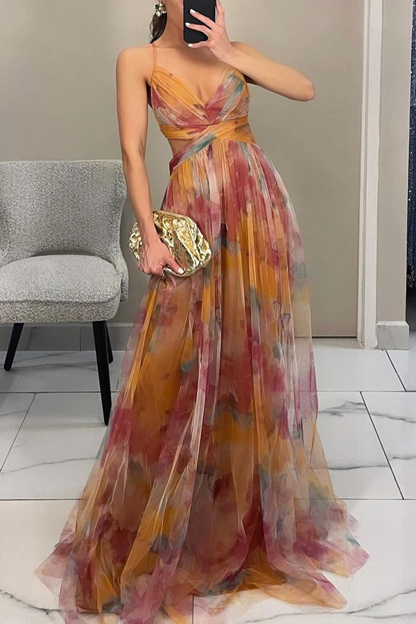 Vaëlia | Upea kukkakuosis maxi-mekko