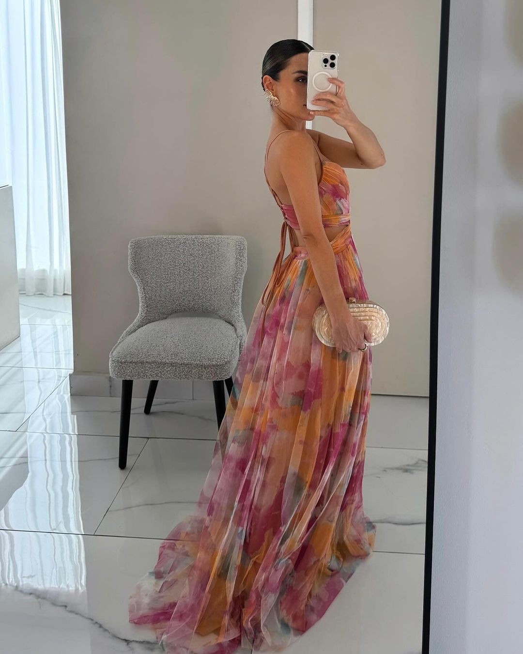 Vaëlia | Upea kukkakuosis maxi-mekko