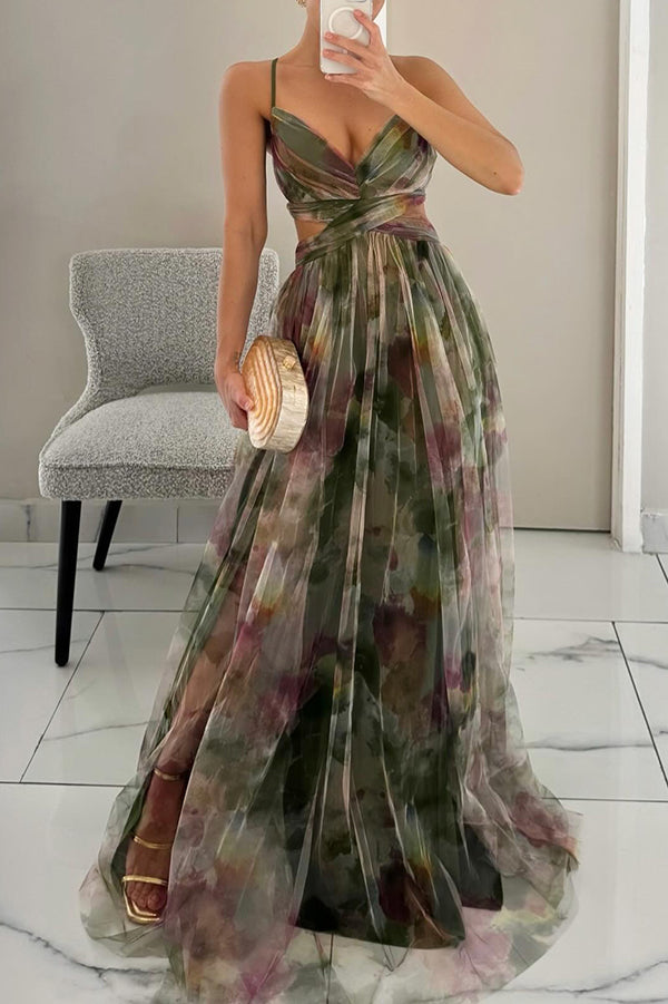 Vaëlia | Upea kukkakuosis maxi-mekko