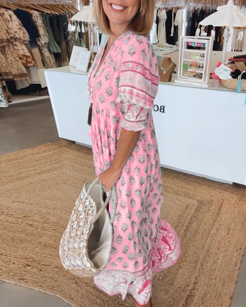 Kaisa | Kuvioitu Mekko, Joka Saa Sinut Tuntemaan Itsesi Eläväksi