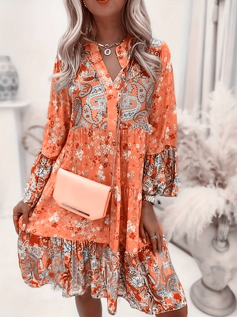 Aria|Kukkakuosiset mekko