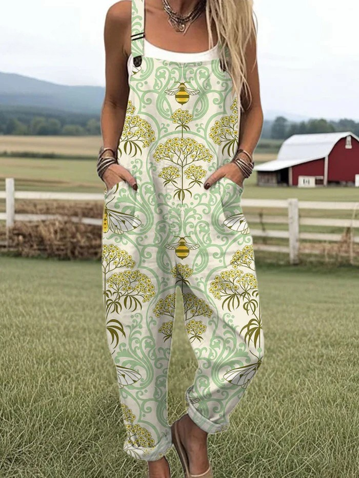 Julia | Vintage Kukka-Overall