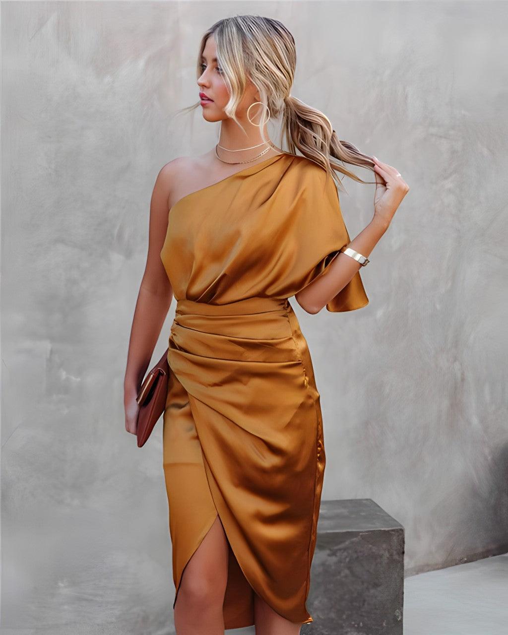 Laure | Elegantti silkki-ilta-asu