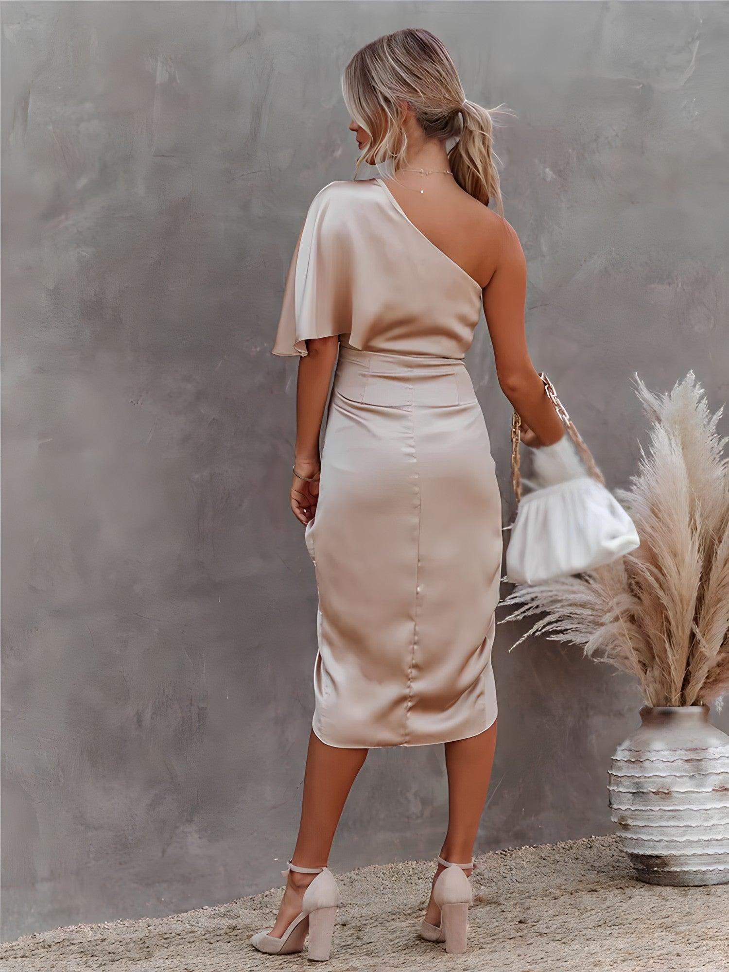 Laure | Elegantti silkki-ilta-asu