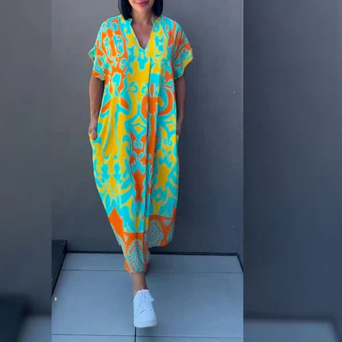 Elena - Elegantti kukkamekko