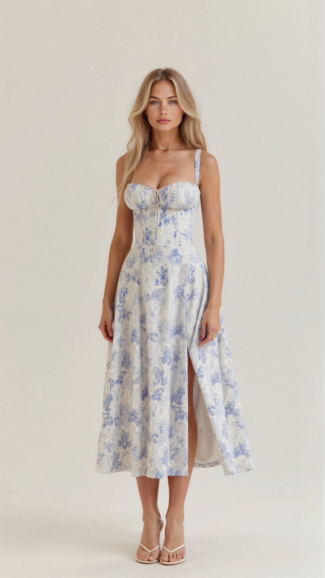 Gisèle | Vartalonmyötäinen mekko