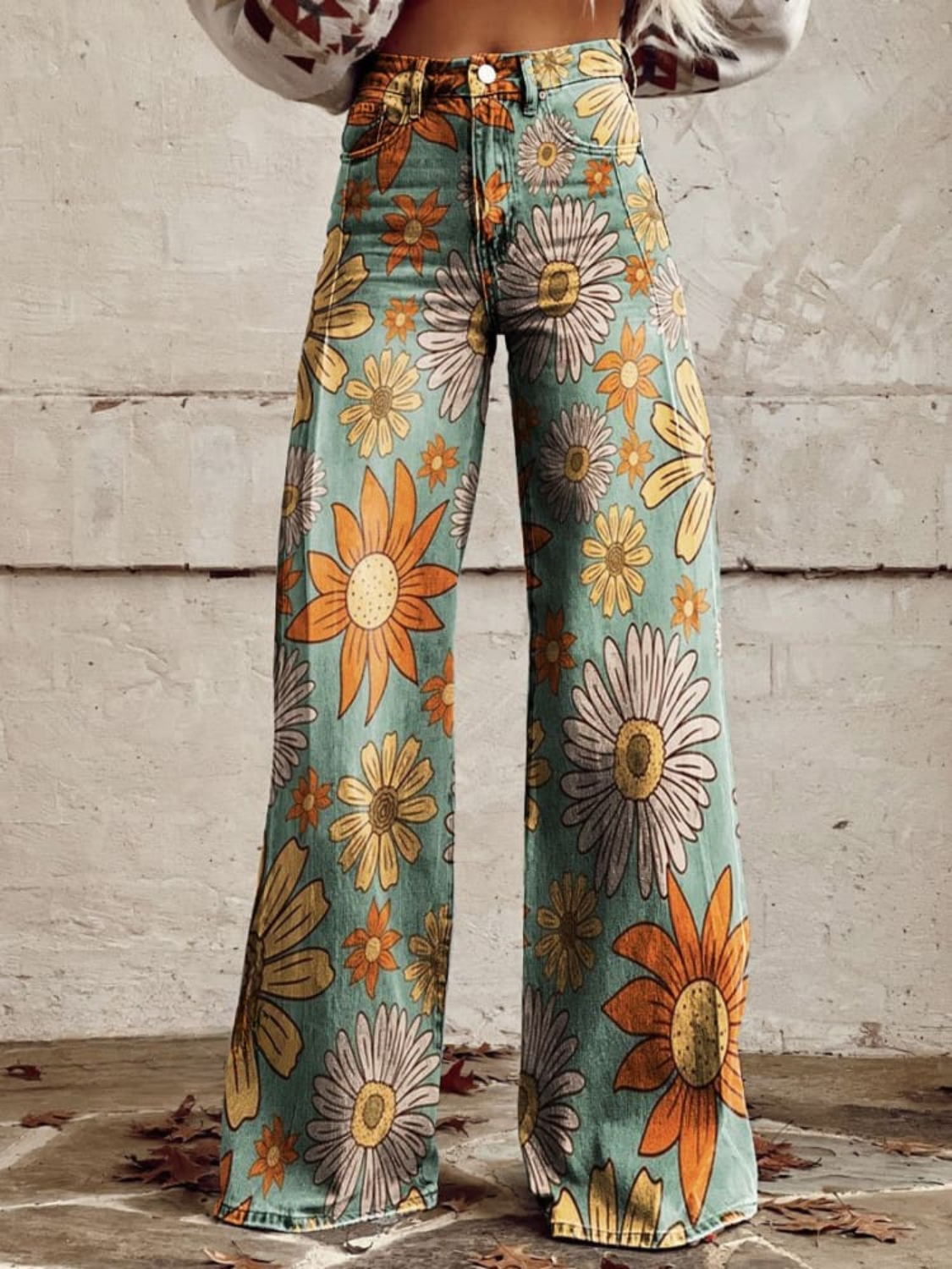 Cirilla | Vintage Kukallinen Hullut Pants