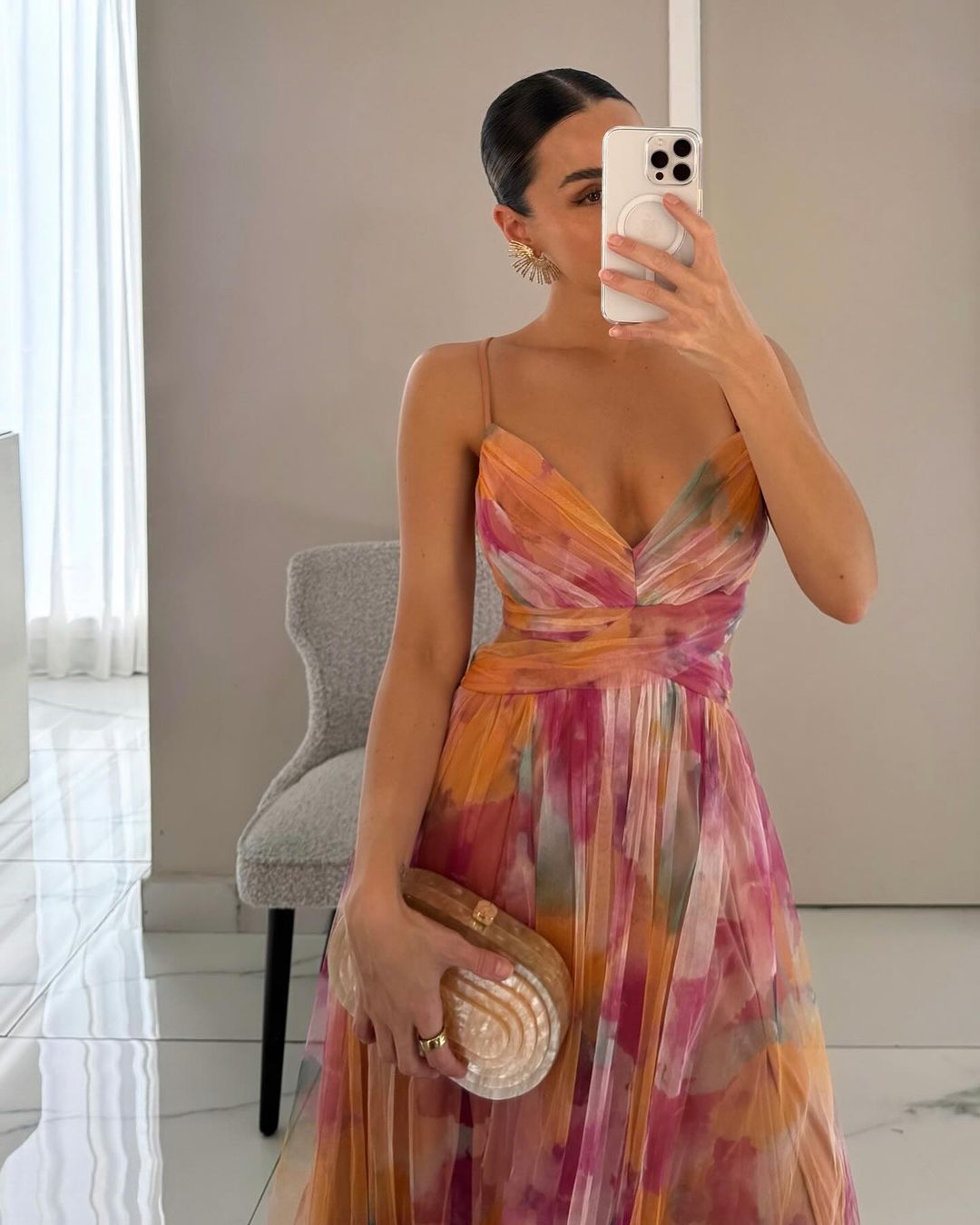 Vaëlia | Upea kukkakuosis maxi-mekko