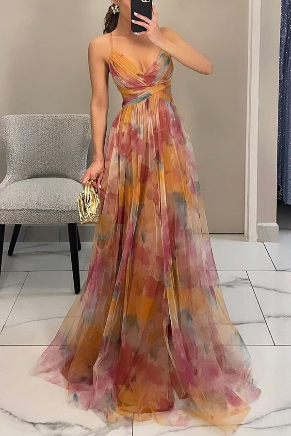 Vaëlia | Upea kukkakuosis maxi-mekko