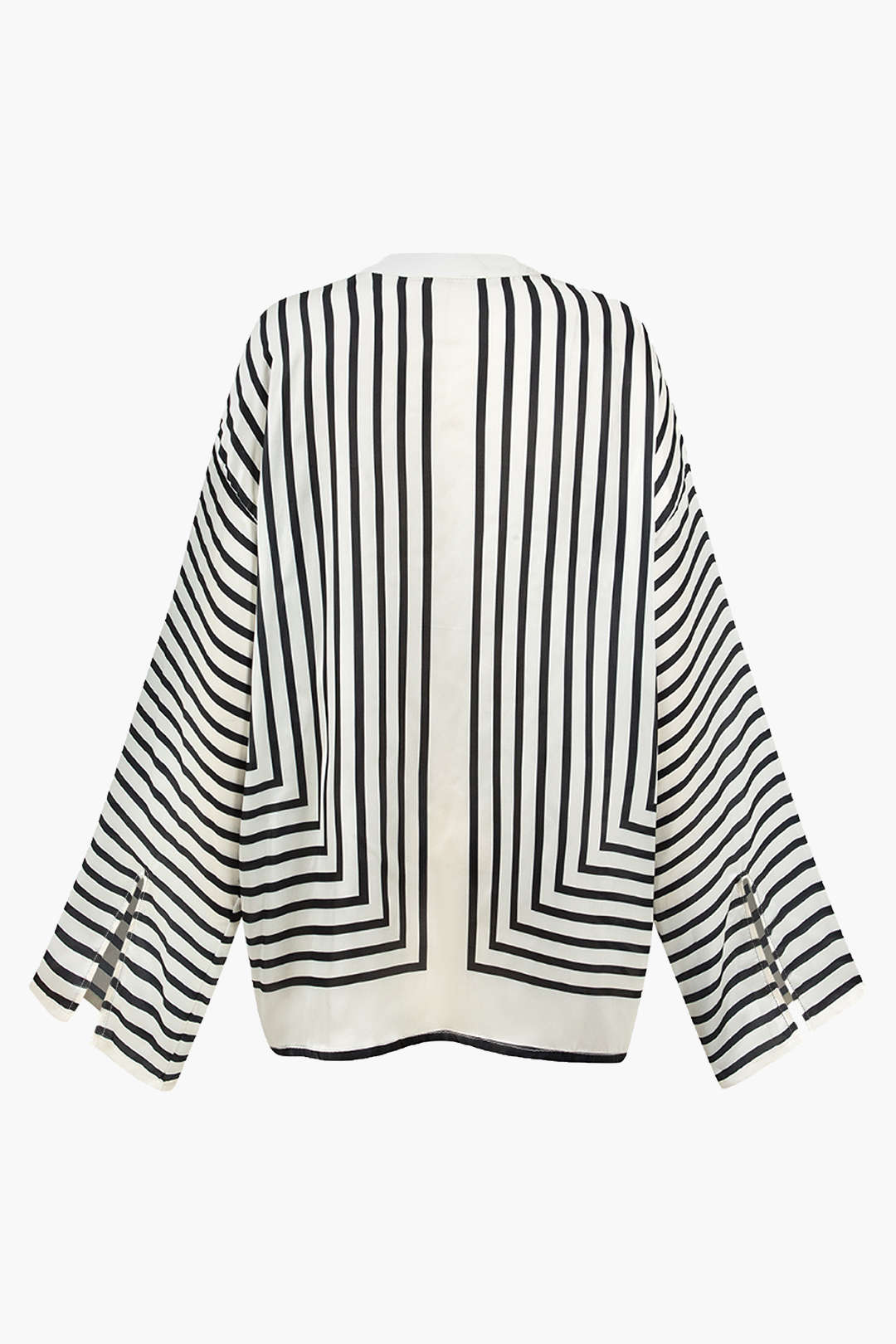 Solveig | Stripe Print Pitkähiha Shirt