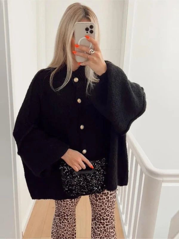 Amandine | Ylipitkä neuletakki