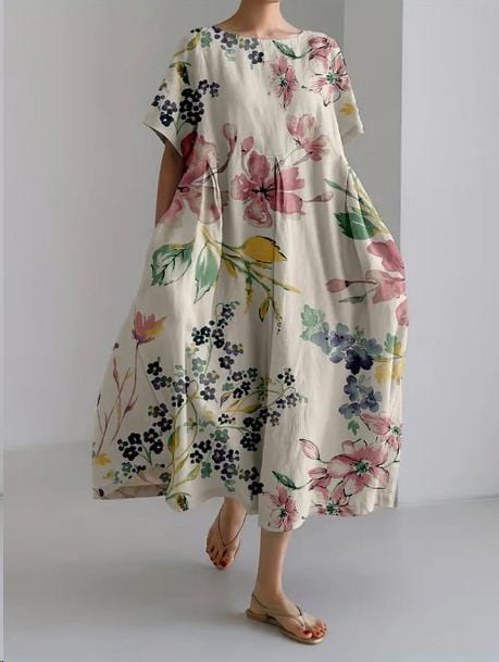 Madeleine｜Elegantti Kukka Mekko Naisille