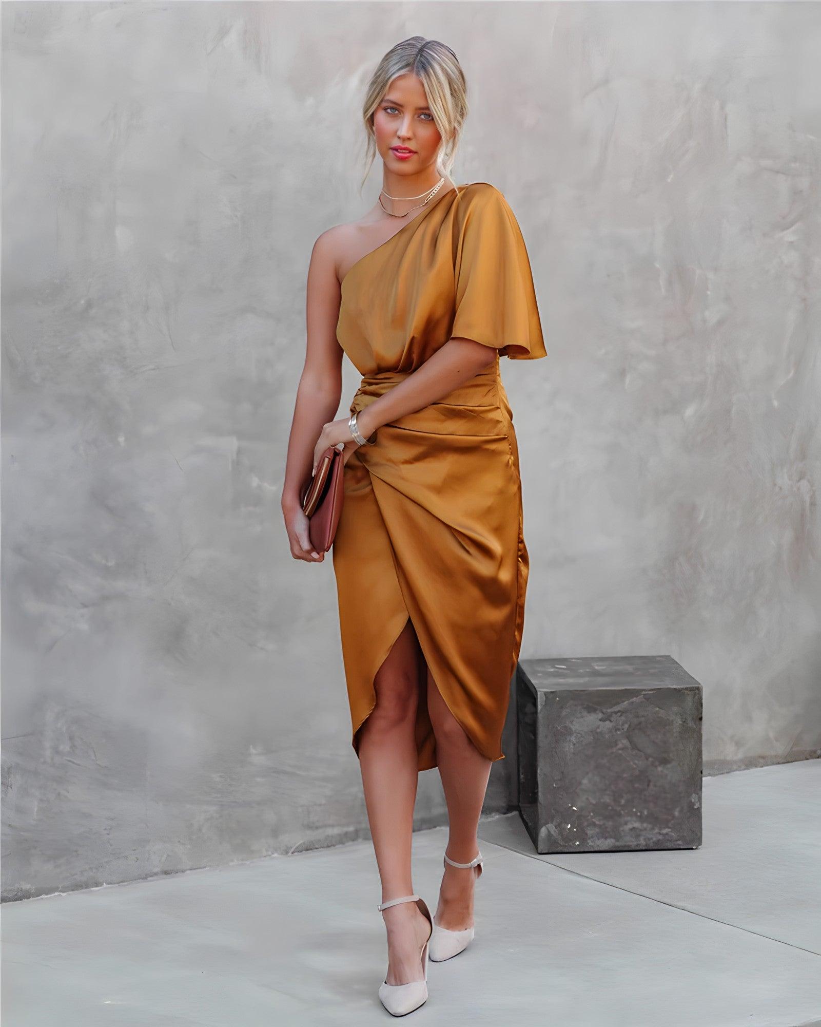 Laure | Elegantti silkki-ilta-asu