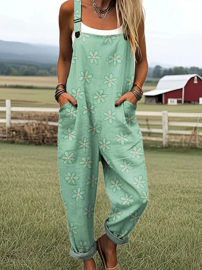 Julia | Vintage Kukka-Overall