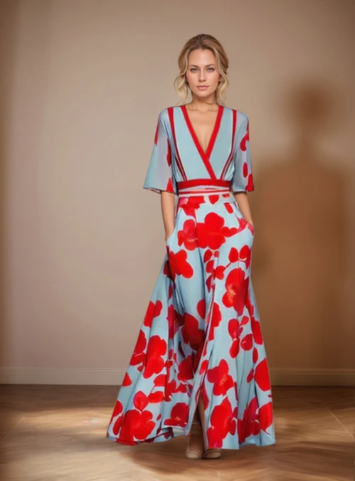 Selja | Kukka-kuosiset mekko