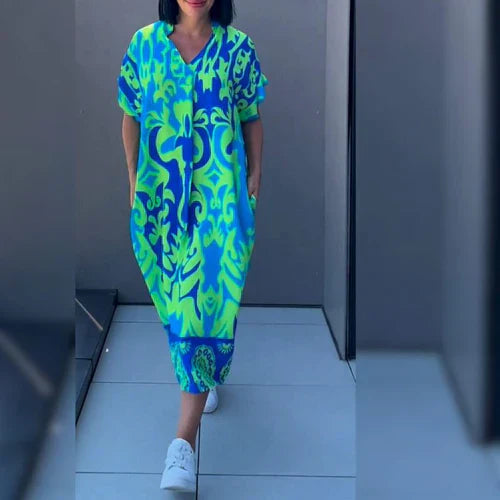 Elena - Elegantti kukkamekko
