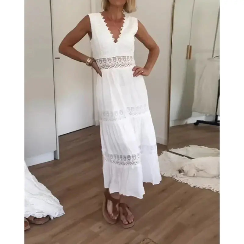 Virva | Pitkä ja elegantti kesämekko